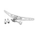 RP2240-1005S Silver Motorcycle Holder Cam Camera CamRack Gopro Mount Bracket for BMW F750GS F850GS/ADV 2018-2023