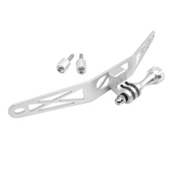 RP2240-1005S Silver Motorcycle Holder Cam Camera CamRack Gopro Mount Bracket for BMW F750GS F850GS/ADV 2018-2023