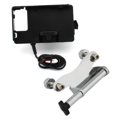RP2270-1027 Mobile Phone USB Navigation Bracket Mobile Phone GPS Plate Bracket for BMW R18 2020-Later BMW R18 Classic 2021-Later