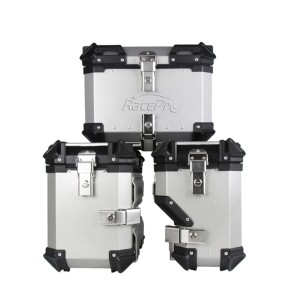 RP5500-1001 35L Motorcycle Aluminum Alloy Waterproof Tail Box Top Case With 32L and 38L Side Panniers for BMW R1250GS /ADV 2019-2023