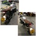 RP5520-3019B Motorcycle Rear Seat Luggage Carrier Rack with Handle Grip for BMW R nineT Pure 2014-2023