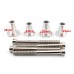 RP5520-4013S Motorcycle Toolbox Adapters Rear Passenger Backrest Mounting Parts for BMW R18 2020-Later R18 Classic 2021-Later