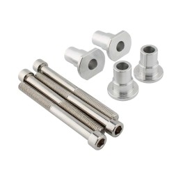 RP5520-4013S Motorcycle Toolbox Adapters Rear Passenger Backrest Mounting Parts for BMW R18 2020-Later R18 Classic 2021-Later