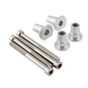 RP5520-4013S Motorcycle Toolbox Adapters Rear Passenger Backrest Mounting Parts for BMW R18 2020-Later R18 Classic 2021-Later