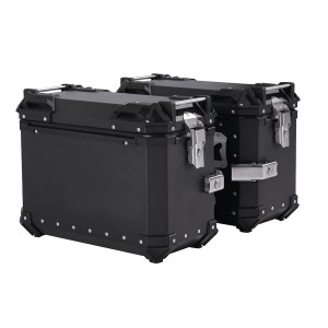 RP5530-2001 38L Aluminum Alloy Motorcycle Side Panniers Side Luggage Saddlebag for BMW F750GS F850GS R1200GS R1250GS