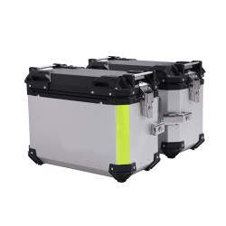 RP5530-2002 30L Aluminum Alloy Motorcycle Side Panniers Side Luggage Saddlebag for BMW F750GS F850GS R1200GS R1250GS