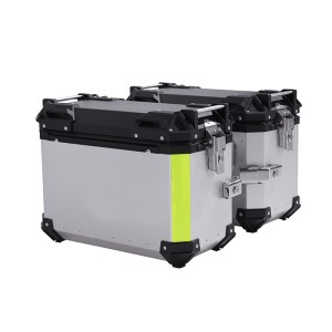 RP5530-2002 30L Aluminum Alloy Motorcycle Side Panniers Side Luggage Saddlebag for BMW F750GS F850GS R1200GS R1250GS