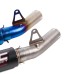 RP0530-1073 Motorcycle Exhaust Middle Link Pipe Muffler Escape for BMW S1000RR 2009-2014