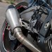 RP0530-1074T Motorcycle Exhaust Middle Link Pipe Muffler Escape for BMW S1000RR 2010-2014 S1000R 2010-2016