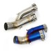 RP0530-1075 Motorcycle Exhaust Middle Link Pipe Muffler Escape for BMW S1000RR 2017-2018