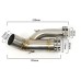RP0530-1076T Motorcycle Exhaust Middle Link Pipe Muffler Escape for BMW S1000RR 2017-2018