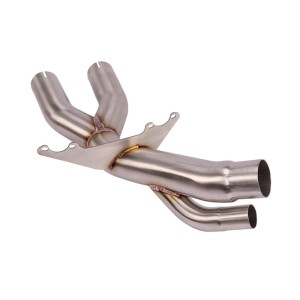 RP0530-1122T Motorcycle Exhaust Middle Link Pipe Muffler Escape for BMW S1000RR 2017-2018