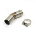 RP0530-1126T Motorcycle Exhaust Middle Link Pipe Muffler Escape for BMW F650GS F700GS F800GS F800GS ADV 2013-2017