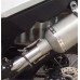 RP0530-1164T Motorcycle Exhaust Middle Link Pipe Muffler Escape forBMW R1200GS LC 2013-2018 R1200GS ADV 2014-2018