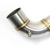 RP0530-1201T Motorcycle Exhaust Middle Link Pipe Muffler Escape for BMW F750GS F850GS 2018-2023