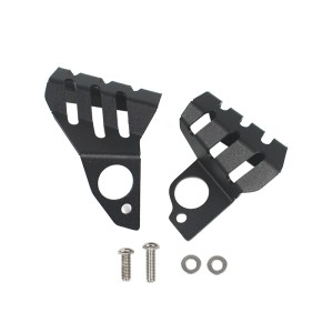 RP0540-1004 Motorcycle Exhaust Flap Cover for BMW R1200GS LC ADV 2014-2017 R1200R LC 2015-2017 R1200RS 2016-2017
