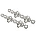 RP0570-1001C Stainless Steel Heat Shield Exhaust Muffler Tip Pipe Cover Guard for BMW F800GS F700GS F650GS