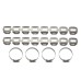 RP0570-1001C Stainless Steel Heat Shield Exhaust Muffler Tip Pipe Cover Guard for BMW F800GS F700GS F650GS
