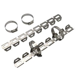 RP0570-1001C Stainless Steel Heat Shield Exhaust Muffler Tip Pipe Cover Guard for BMW F800GS F700GS F650GS