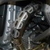RP0570-1002C Stainless Steel Heat Shield Exhaust Muffler Tip Pipe Cover Guard for BMW F650 GS 2008-2022 F700 GS ALL YEAR F800 GS ALL YEAR