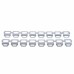 RP0570-1002C Stainless Steel Heat Shield Exhaust Muffler Tip Pipe Cover Guard for BMW F650 GS 2008-2022 F700 GS ALL YEAR F800 GS ALL YEAR