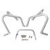 RP0890-2008 Lower Motorcycle Crash Bar Engine Protector for BMW R1200GS 2013-2018