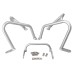RP0890-2025 Lower Motorcycle Crash Bar Engine Protector for BMW R1200GS R1200GS LC 2013-2018