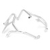 RP0890-2029S Motorcycle Crash Bar Engine Protector for BMW R1200GS ADV 2014-2018
