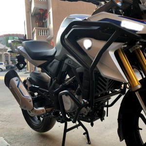 RP0890-2038B Upper & Lower Crash Bar Engine Guard Bumper Frame Protector for BMW G310GS G310R 2017-Later