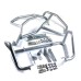 RP0890-2038B Upper & Lower Crash Bar Engine Guard Bumper Frame Protector for BMW G310GS G310R 2017-Later
