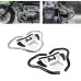 RP0890-2042 Motorcycle Engine Guard Highway Crash Bar Bumper for BMW R18 2020-Later