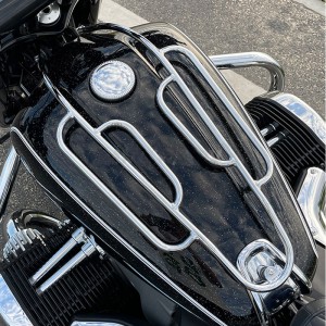 RP0890-2045 Motorcycle Gas Fuel Tank Bumper Crash Bar Buffer Falling Frame Protector for BMW R18 2020-Later