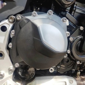 RP0891-3022B Motorcycle Clutch and Alternator Engine Insulation Protection Guard Cover for BMW F750GS F850GS 2018-2023 F900R F900XR 2020