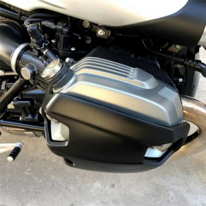 RP0891-3027B Motorcycle Cylinder Head Guards Protector Cover for BMW R1200GS 2010-2013 R nine T 2014-2017