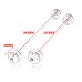 RP0891-8004 Motorcycle Front&Rear Axle fork Slider Crash Protector for BMW G310GS G310R 2017-Later