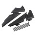 RP0891-9004B Rear Frame Infill Guard Side Panel Fairing Cover Protector for BMW R1200GS LC 2013-2018