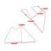 RP0891-9011B Motorcycle Side Cover Guard Infill Panels Frame Protector for BMW R nineT Pure 2017-2023