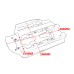RP0892-1010 Short Expedition Aluminum Skid Plate for BMW R1200GS 2013-2018 R1200GS Adventure 2014-2018