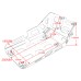 RP0892-1013 Chassis Expedition Skid Plate Engine Protective Cover Guard for BMW G310R 2016-Later G310GS 2017-Later