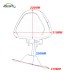 RP7770-1023B Latest Motorcycle Front Sissy Bar Motorcycle Driver Cushion Adjustable Backrest for BMW R1200GS LC 2013-2019 BMW R1200GS LC ADV 2014-2016 BMW R1250GS LC 2019-2023 BMW R1250GS LC ADV 2019-2023