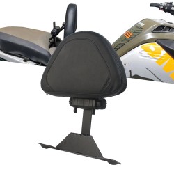 RP7770-1023B Latest Motorcycle Front Sissy Bar Motorcycle Driver Cushion Adjustable Backrest for BMW R1200GS LC 2013-2019 BMW R1200GS LC ADV 2014-2016 BMW R1250GS LC 2019-2023 BMW R1250GS LC ADV 2019-2023