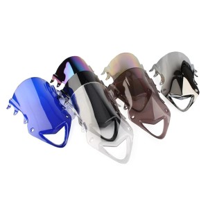 RP8810-2002 Motorcycle Windproof Double Bubble for BMW S1000RR/HP4 2010-2014