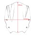 RP8810-2019 Motorcycle Windscreen Windshield Fly Shield Screen Wind Deflector for BMW G310R 2017-Later