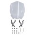 RP8810-2019 Motorcycle Windscreen Windshield Fly Shield Screen Wind Deflector for BMW G310R 2017-Later