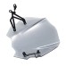 RP8810-2019 Motorcycle Windscreen Windshield Fly Shield Screen Wind Deflector for BMW G310R 2017-Later