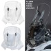 RP8810-2021 Clear/Grey Motorcycle Windshield Windscreen for BMW F750GS F850GS/ADV 2018-2023 F800GS 2024-Later