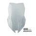RP8810-2022 Clear/Grey Motorcycle Windshield Windscreen for BMW F900XR 2020-Later