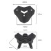 RP8810-2025 Grey/ Black Motorcycle Windshield Windscreen for BMW F900R 2020-Later