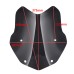 RP8810-2031 Motorcycle Windshield Windscreen for BMW R1200GS LC 2013-2018 R1200GS ADV 2014-2018 R1250GS /ADV 2019-2023