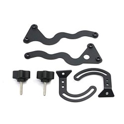 RP8830-1005 Motorcycle Windshield Support Holder Windscreen Strengthen Bracket Kits for BMW R1200GS LC 2013-2018 R1200GS ADV 2014-2018 R1250GS /ADV 2019-2023